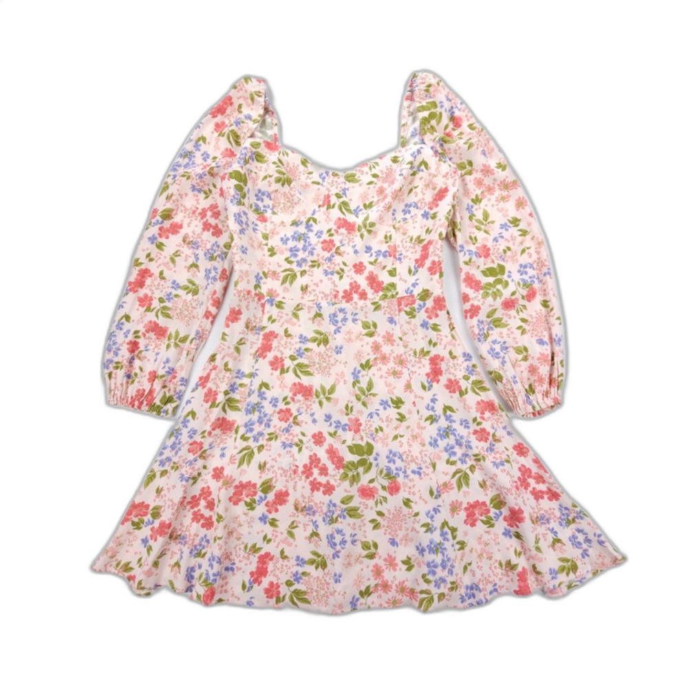 NEW Reformation Mochi Dress Esmee Floral Romantic Soft Girl Coquette Feminine 8